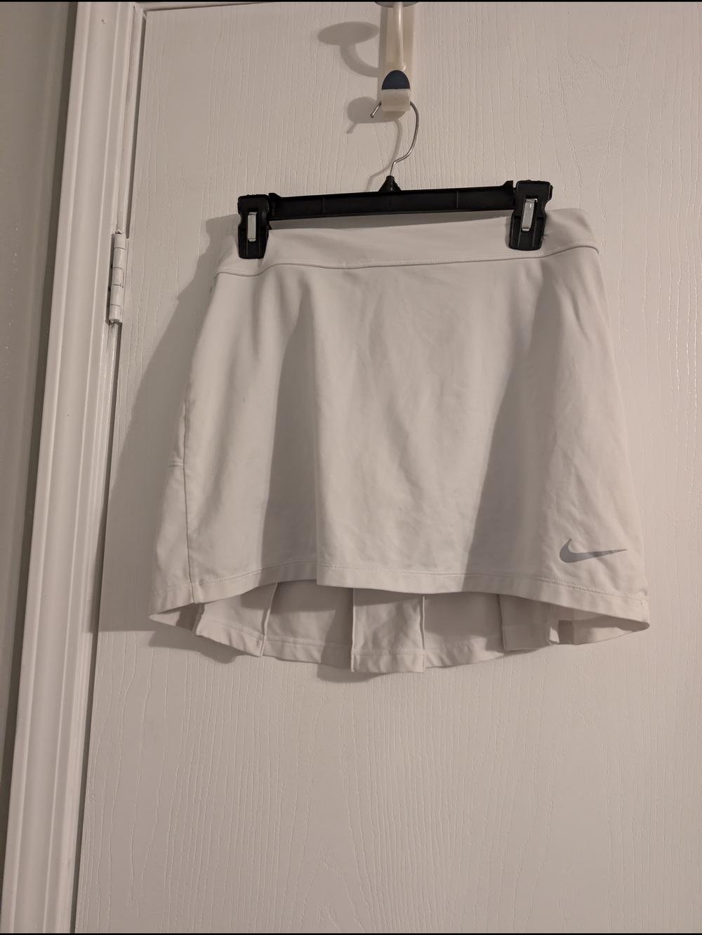 Nike White Athletic Skort with Built-In Shorts